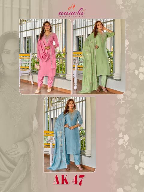 Aanchi AK-47 straight kurti wholesale